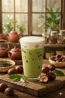 Hình ảnh Trà sữa hạt dẻ