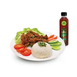 Hình ảnh Cơm Tấm Thịt Nướng & Thức Uống