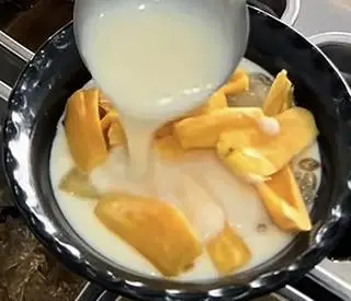 Hình ảnh sữa chua mít
