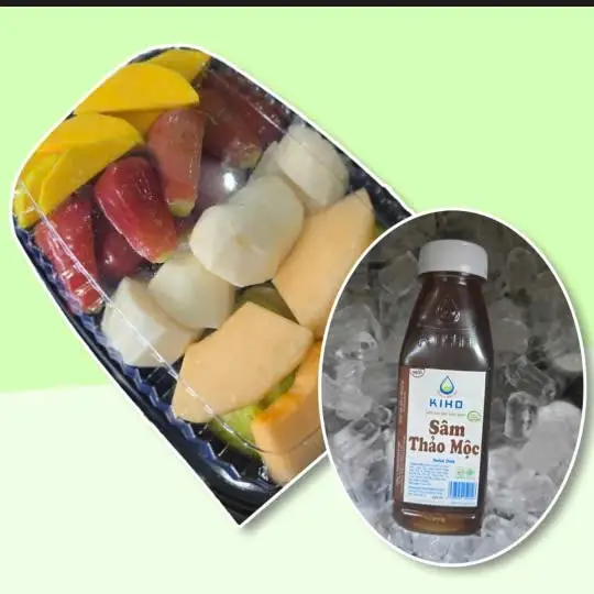 Hình ảnh Thập cẩm mix 5 loại cắt sẵn 800gr - Nước sâm thảo mộc kiho