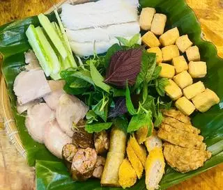 Hình ảnh Bún đậu tá lả