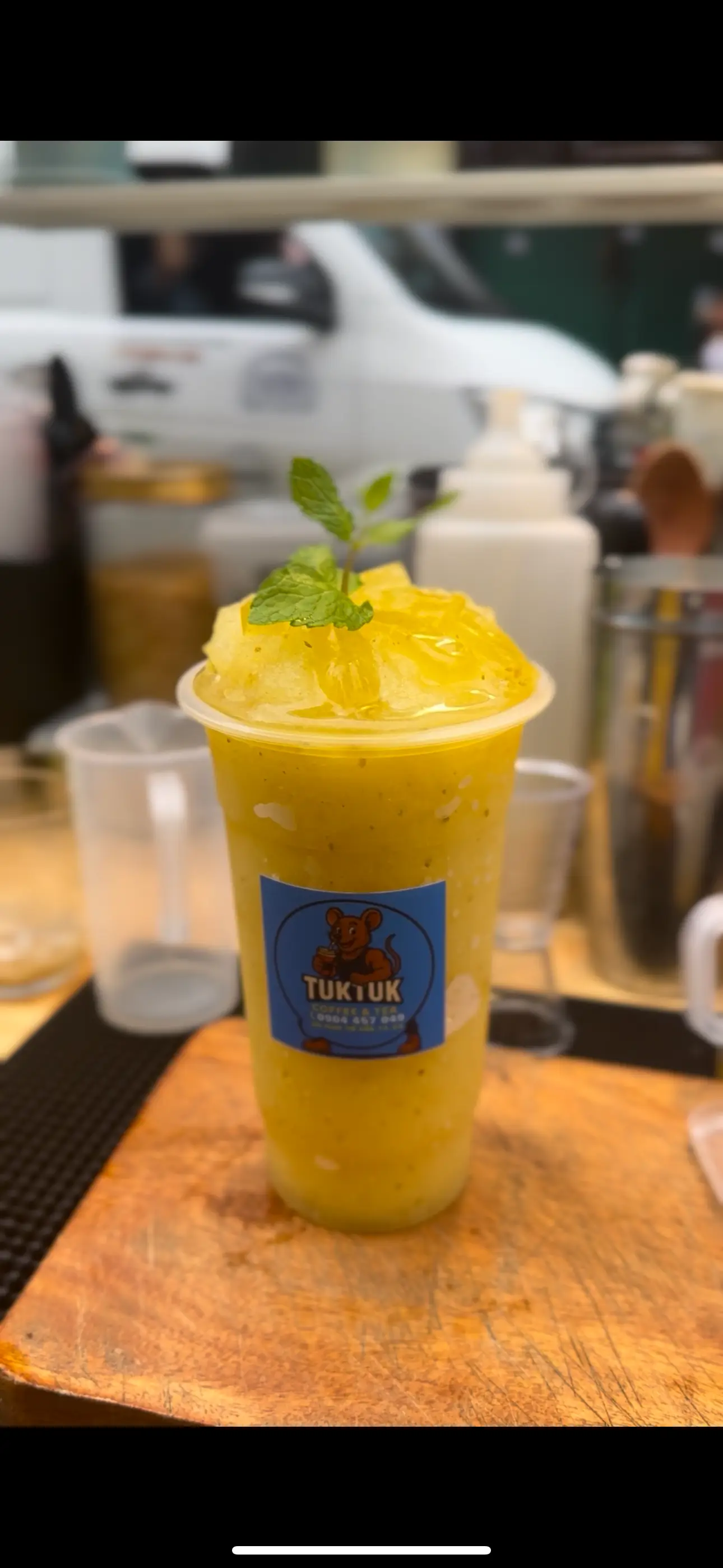 Hình ảnh Trà tắc mật ong đá xay