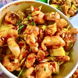 Hình ảnh Chân Gà Rút Xương Sốt Thái- Phần Vừa 500gram
