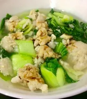 Hình ảnh CANH CẢI THÌA CÁ CHẢ