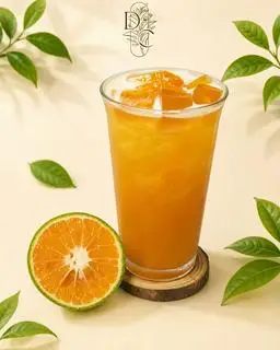 Hình ảnh Oolong cam đào