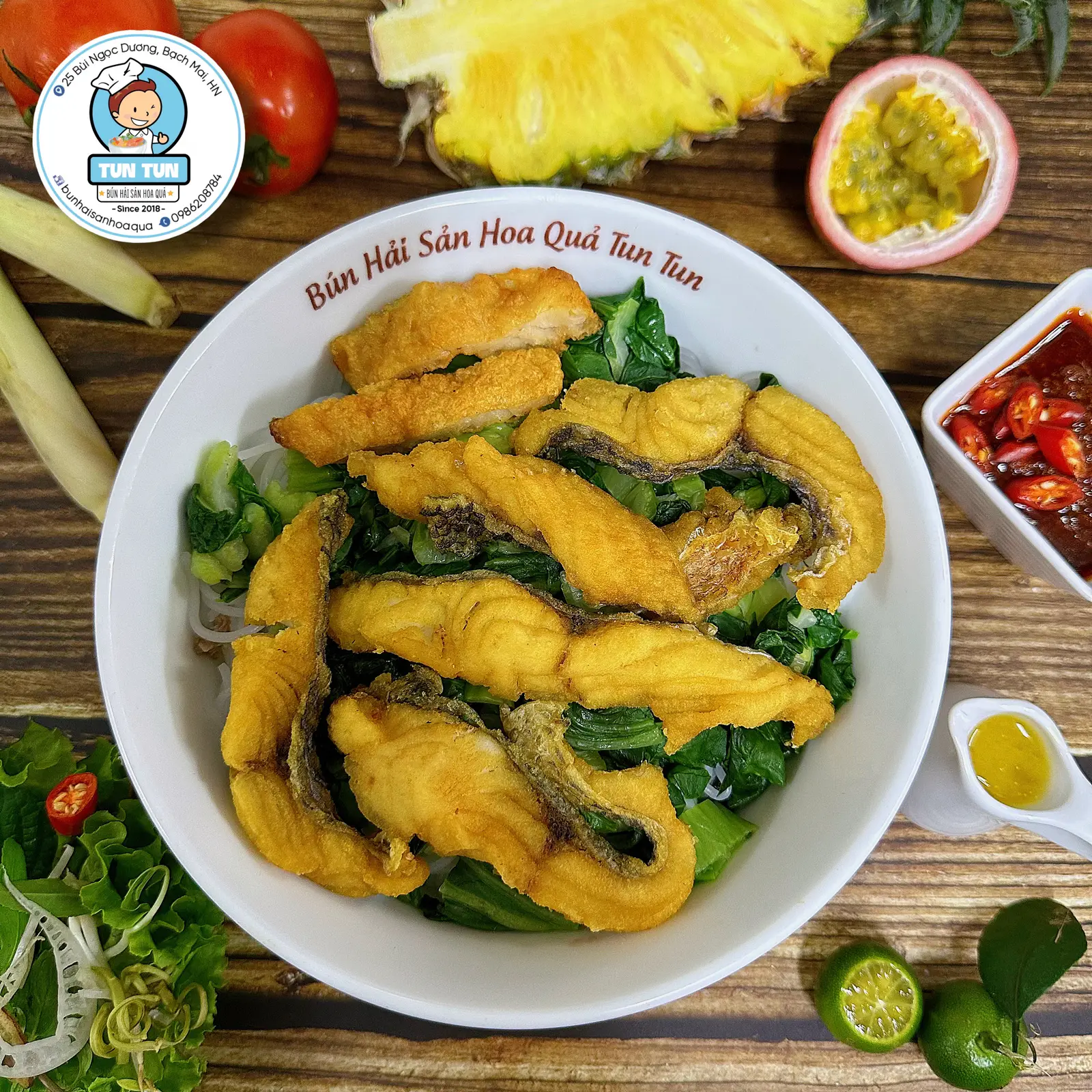 Hình ảnh Bún Cá Trái Cây Size XL (Cỡ Đại)