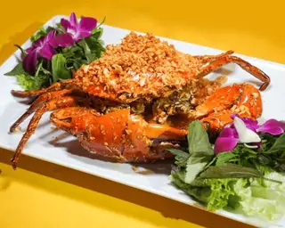 Hình ảnh Cua cháy tỏi