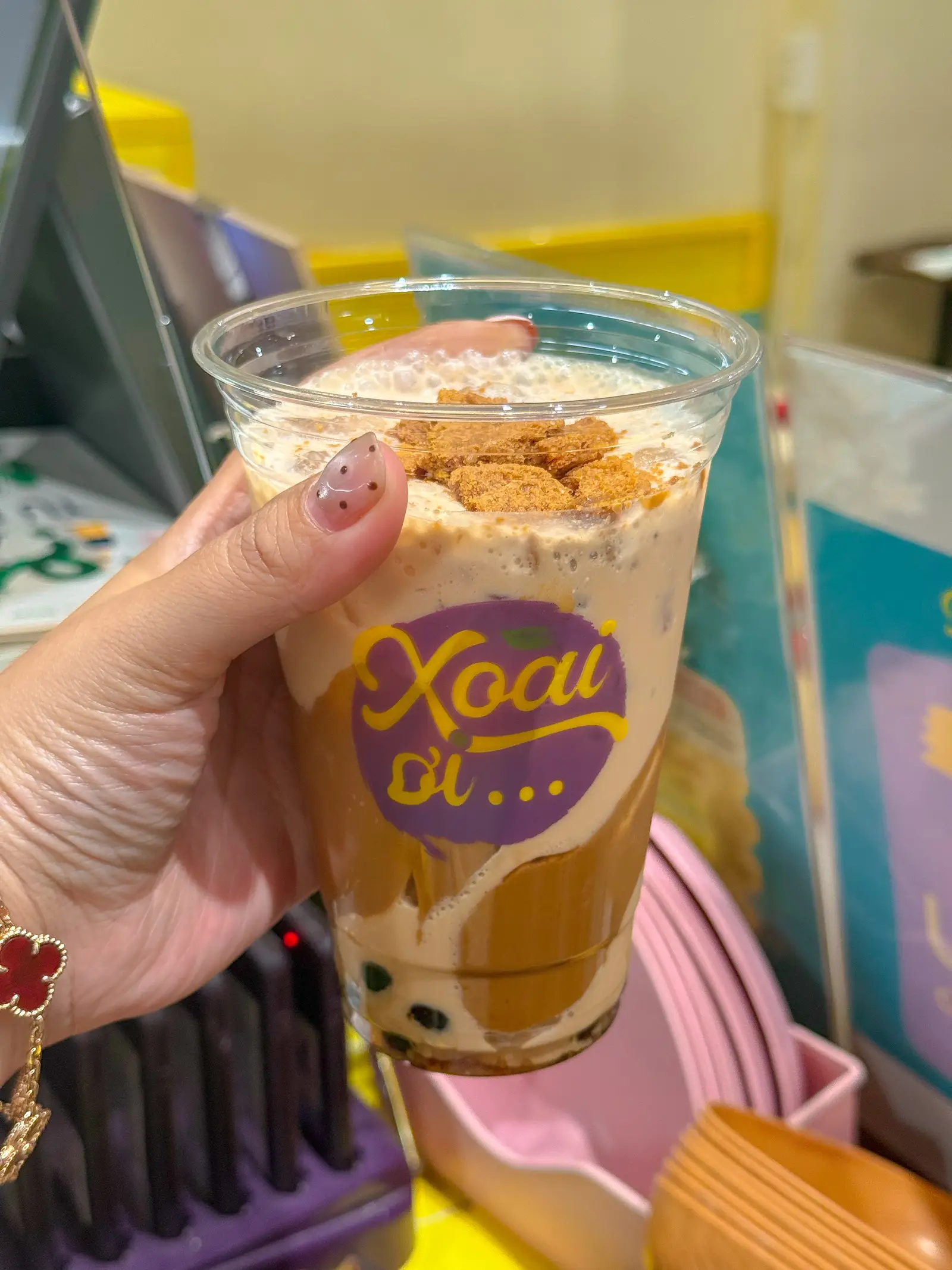 Hình ảnh Trà sữa bánh Biscuit