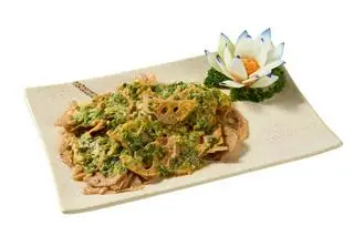 Hình ảnh Củ sen chiên giòn trứng muối