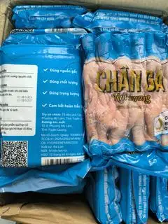 Hình ảnh Chân gà rút xương đóng 1ky.Xã đông còn 800-900gram.