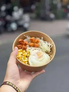 Hình ảnh Mì Trộn Ốp Là Xúc Xích