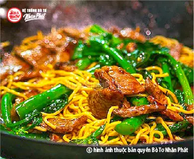 Hình ảnh Mỳ Xào Cải Bò