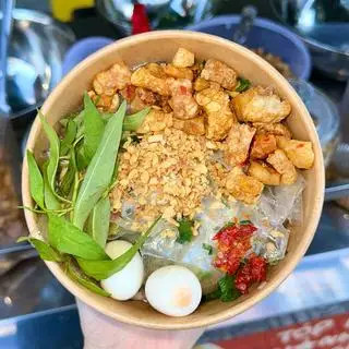 Hình ảnh Bánh dẻo tỏi mỡ giòn tóp mỡ