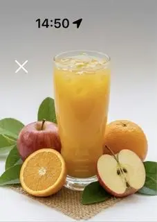 Hình ảnh Nước ép táo cam
