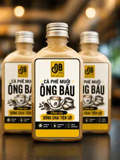 Hình ảnh Cà phê muối đóng chai - 330ml