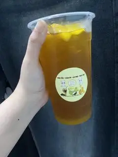 Hình ảnh Trà đào fulltopping