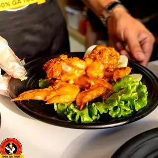Hình ảnh Gà rán mật ong tỏi