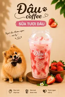 Hình ảnh Sữa tươi dâu 