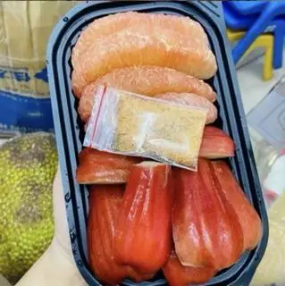 Hình ảnh Combo bưởi da xanh - roi