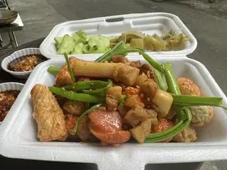 Hình ảnh Xiên que tá lả 3-thêm 1 ly nước ngọt