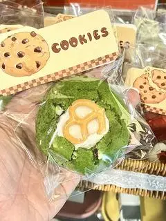 Hình ảnh Bánh coockie Matcha Hạt điều