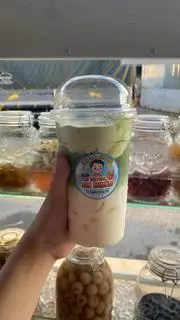 Hình ảnh Matcha latte kem dẻo 
