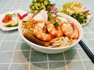 Hình ảnh Bún Mắm Tôm Mực