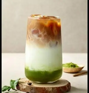 Hình ảnh Matcha latte cafe
