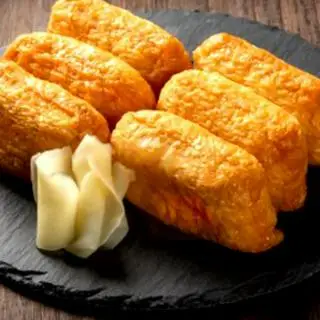 Hình ảnh Sushi Da Đậu Hũ Ngọt Nhật - Inari Sushi 6pcs