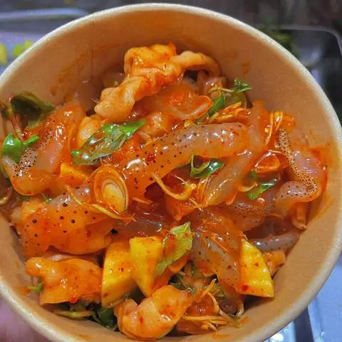 Hình ảnh Sứa Sốt Thái (Size Lớn )