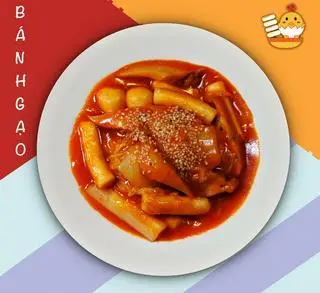 Hình ảnh Bánh gạo chả cá sốt cay