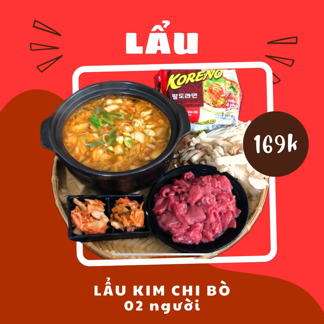 Hình ảnh LẨU KIM CHI BÒ