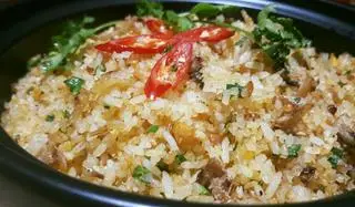 Hình ảnh cơm chiên cá mặn 
