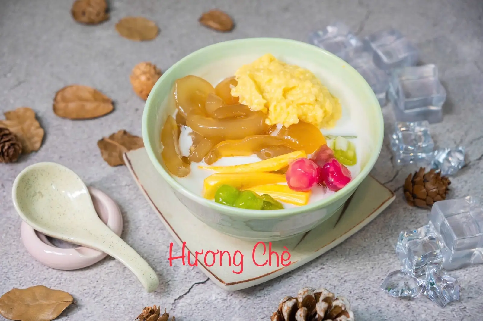 Hình ảnh Chè thốt nốt dừa dầm