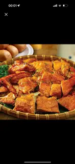 Hình ảnh Gà Nướng Lu Lá Chanh( Kèm 6 bánh bao)