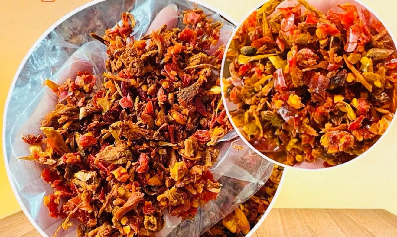 Hình ảnh Khô bò vụn tỏi ớt