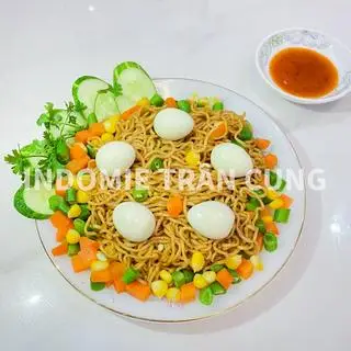 Hình ảnh Mì trộn trứng cút