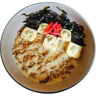 Hình ảnh Cơm natto kèm súp miso