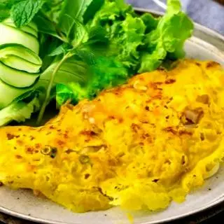 Hình ảnh Bánh xèo giòn thịt
