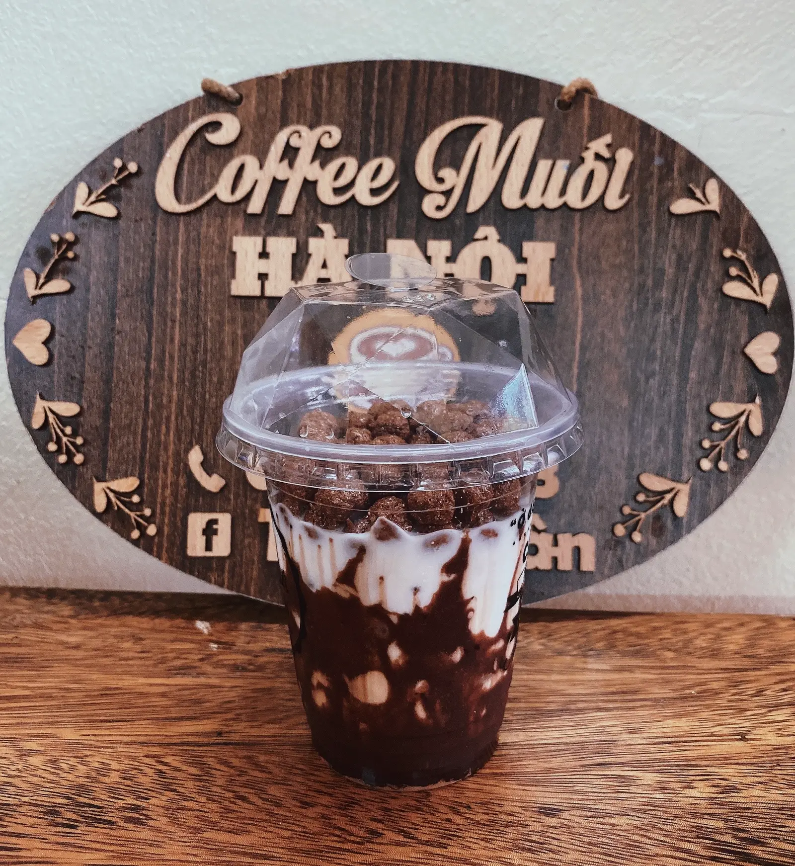 Hình ảnh Cacao Dầm Sữa Bánh Ngũ Cốc
