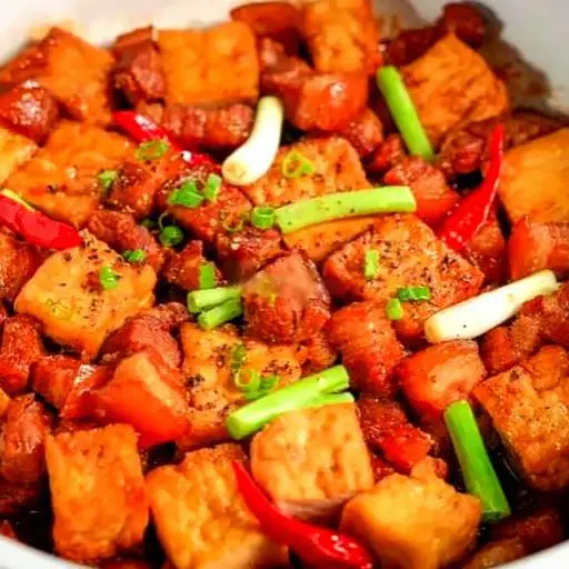Hình ảnh Cơm thịt kho đậu hũ