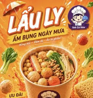 Hình ảnh Lẩu Ly Nhỏ 39k