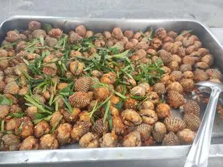 Hình ảnh Sò huyết phơi muối ớt.