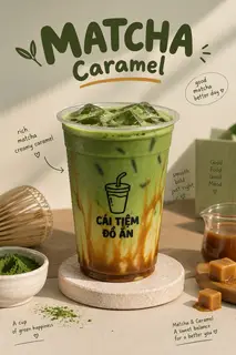 Hình ảnh Matcha Caramel Latte