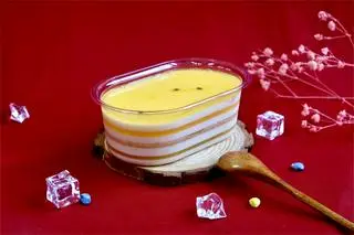 Hình ảnh Rau câu Cheese chanh dây