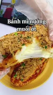 Hình ảnh Bánh mì nướng muối ớt phomai