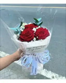 Hình ảnh Hoa Hồng đỏ size mini 