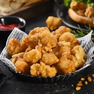 Hình ảnh gà popcorn chiên