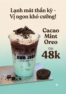 Hình ảnh CaCao Mint Oreo _Ly 500ml
