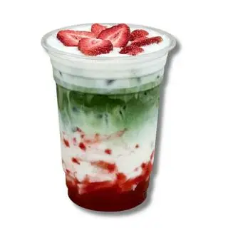 Hình ảnh Matcha Dâu Sấy